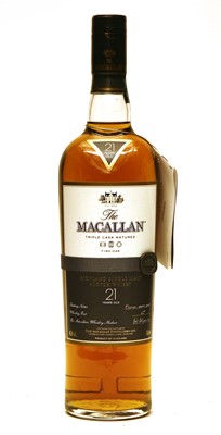 Lot 405 - The Macallan, 21 Years Old, Fine Oak, Highland Single Malt Scotch Whisky, Triple Cask Matured