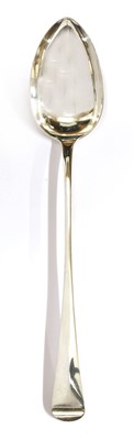 Lot 45 - A George II silver basting spoon