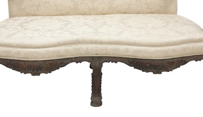 Lot 246 - A Continental carved settee