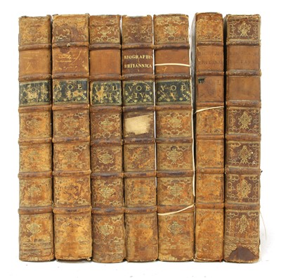 Lot 222 - Oldy, William et al: Biographia Britannica