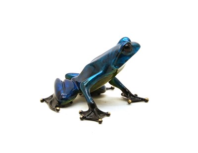 Lot 231 - A Tim Cotterill 'Frogman' bronze frog, 'Dodger'