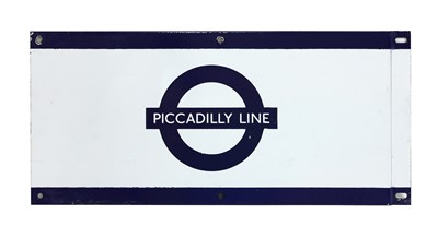 Lot 486 - 'PICCADILLY LINE'
