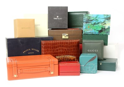 Lot 441 - A quantity of watch boxes