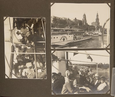 Lot 113 - Three fine German travel photograph albums