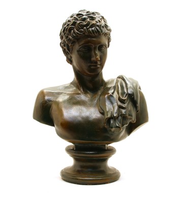 Lot 219 - A terracotta bust of Hermes