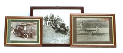 Lot 124 - A collection of Edwardian and 1920s framed country house hallway type photographs