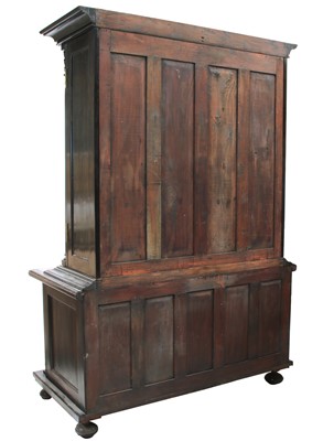 Lot 899 - A Dutch Colonial ebony cabinet