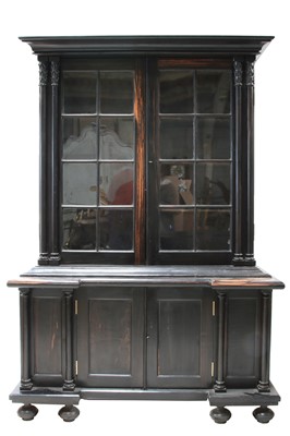 Lot 899 - A Dutch Colonial ebony cabinet