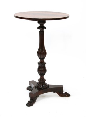 Lot 927 - A William IV rosewood occasional table