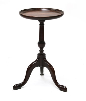 Lot 80 - A George III mahogany wine table
