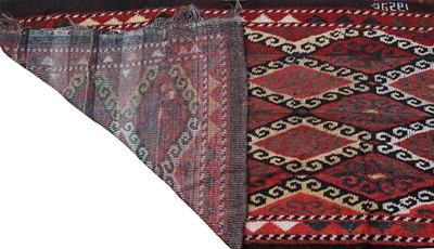 Lot 185 - A yak wool rug