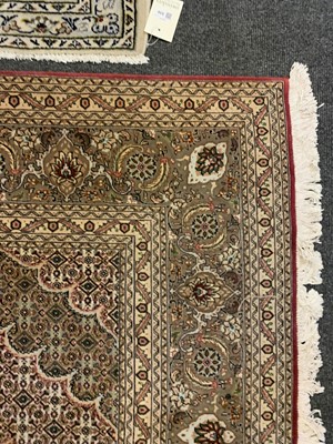 Lot 870 - A Persian wool rug