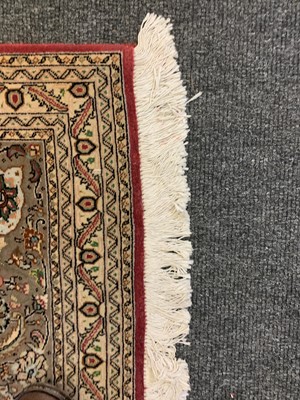 Lot 870 - A Persian wool rug