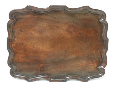 Lot 440 - A George III mahogany tray