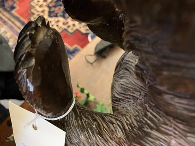 Lot 857 - A Black Forest standing bear