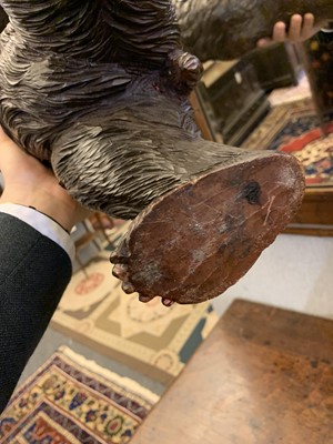 Lot 857 - A Black Forest standing bear