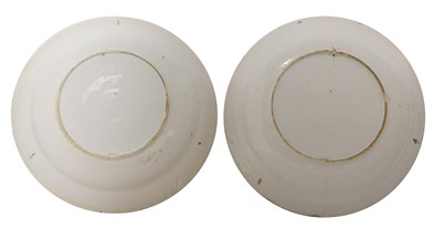 Lot 298 - A pair of Dutch delft chargers