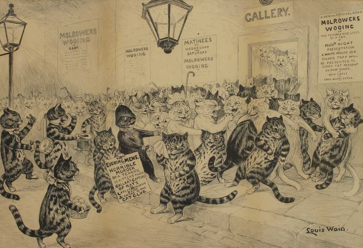 Lot 515 - Louis Wain (1860-1939)