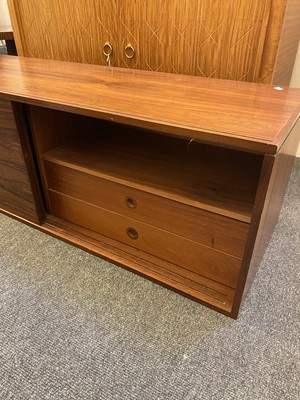 Lot 339 - A rosewood wall cabinet