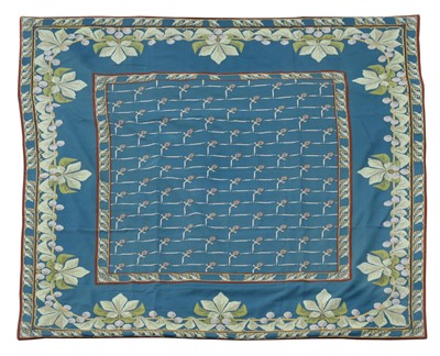 Lot 107 - An Art Nouveau Swedish flat-weave carpet