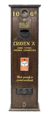 Lot 454 - A 'Craven A' cigarette dispenser