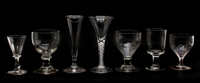 Lot 247 - A collection of glass rummers