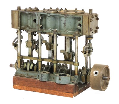 Lot 436 - A model of a Stuart Turner triple expansion engine
