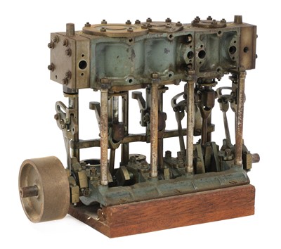 Lot 436 - A model of a Stuart Turner triple expansion engine