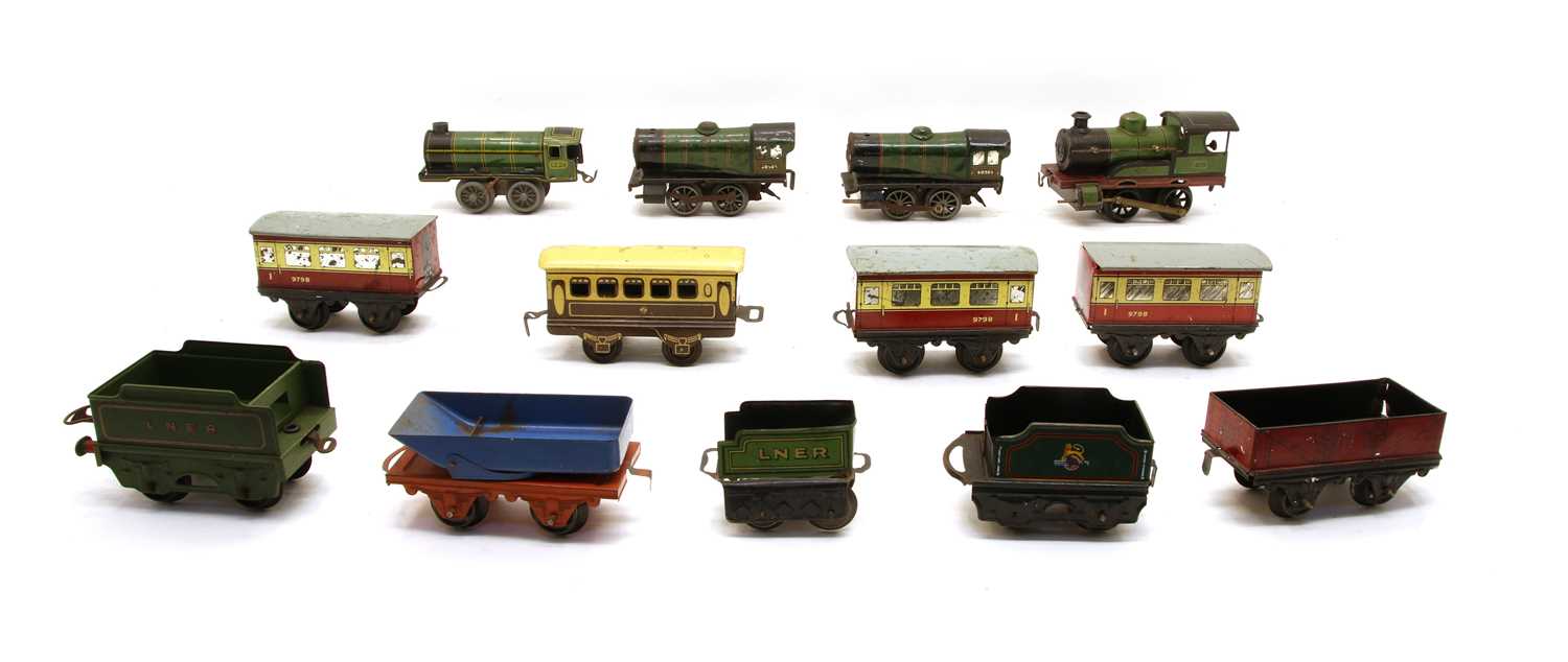 Lot 111 - Hornby type 20 tank locomotives