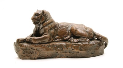Lot 165A - A bronze figure after Antoine-Louis Barye (French, 1795-1875)