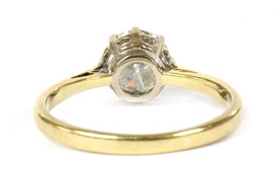 Lot 146 - An 18ct gold single stone diamond ring