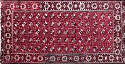 Lot 667 - A Turkman rug