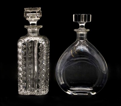Lot 489 - An Orrefors Nils Ludberg ovoid form decanter