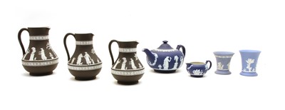 Lot 204 - A collection of Wedgwood Jasperware