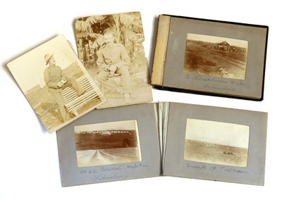 Lot 53 - Three Boer War photograph albums
