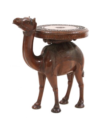 Lot 878 - An Indian carved teak occasional table