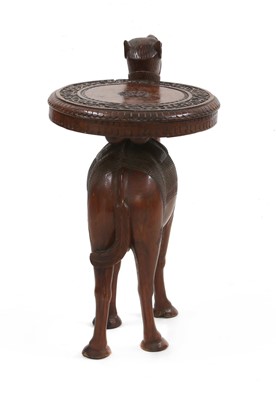 Lot 878 - An Indian carved teak occasional table