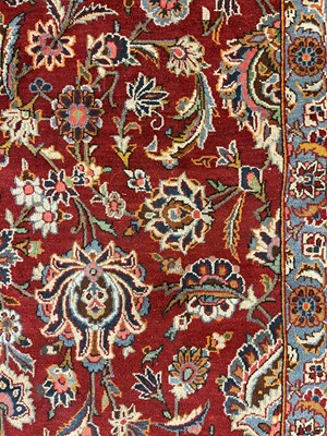 Lot 303 - A Persian Kashan carpet