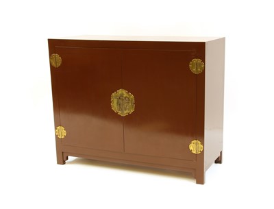 Lot 346 - A Chinese style cabinet