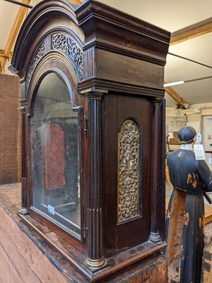 Lot 783 - A mahogany longcase clock