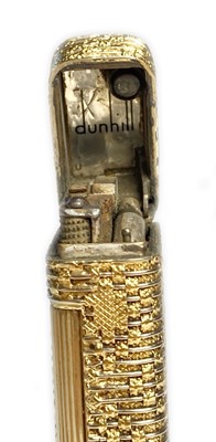 Lot 333 - A gold Dunhill lighter