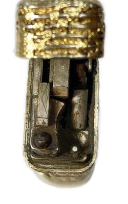 Lot 333 - A gold Dunhill lighter