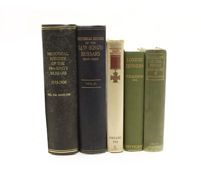 Lot 99G - Three boxes of over fifty military subject books