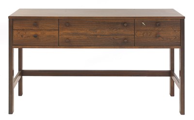 Lot 548 - A Danish rosewood console chest