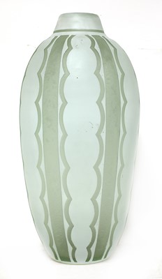 Lot 154 - A Daum cased glass vase