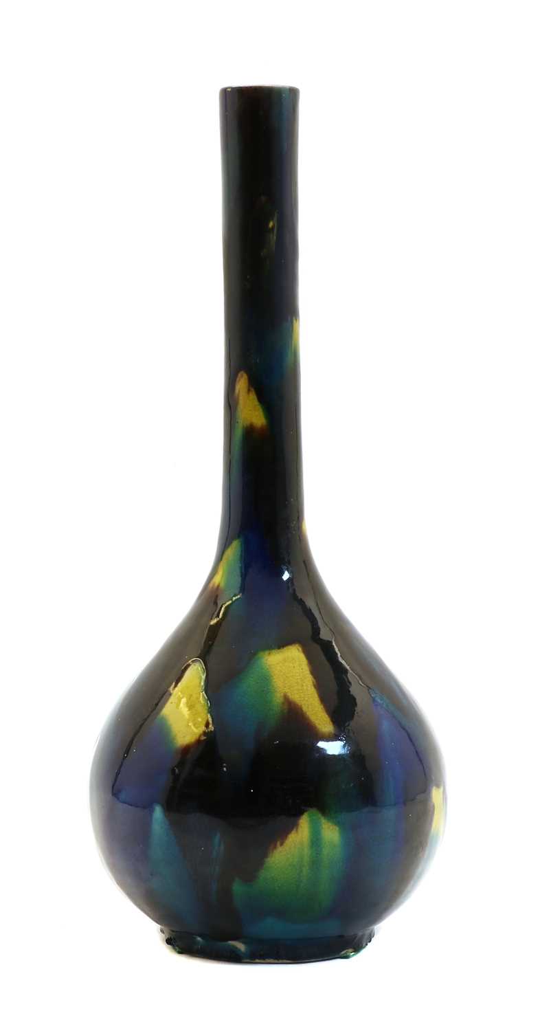 Lot 97 - A Japanese bottle vase