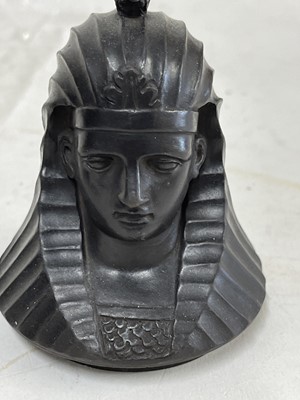 Lot 870 - A Regency black basalt teapot