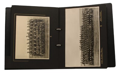 Lot 99 - An album of over 80 original photographs and postcards of soldiers