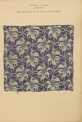 Lot 210 - A collection of twelve Art Deco fabric sample cards