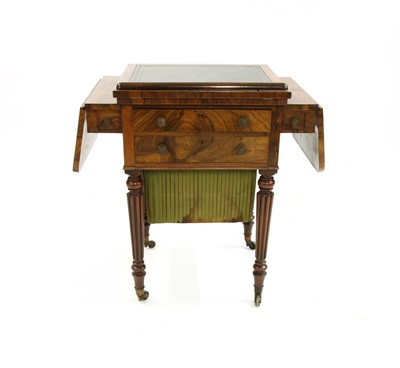 Lot 775 - A George IV rosewood worktable